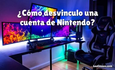 ¿Cómo desvinculo una cuenta de Nintendo?