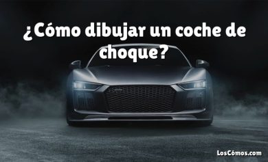 ¿Cómo dibujar un coche de choque?