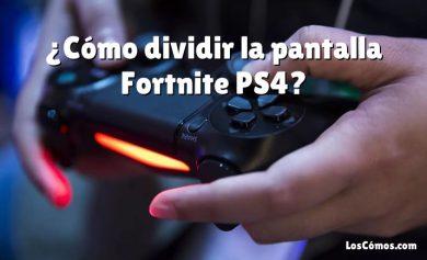 ¿Cómo dividir la pantalla Fortnite PS4?