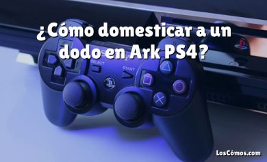 ¿Cómo domesticar a un dodo en Ark PS4?