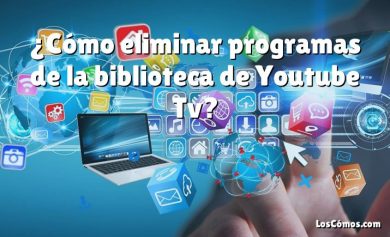 ¿Cómo eliminar programas de la biblioteca de Youtube Tv?