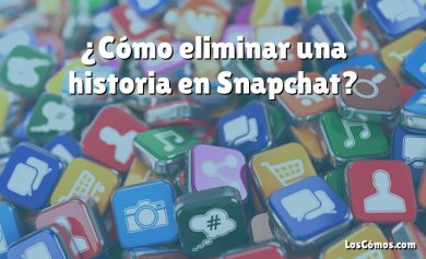 ¿Cómo eliminar una historia en Snapchat?