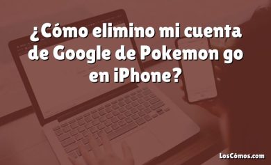 ¿Cómo elimino mi cuenta de Google de Pokemon go en iPhone?