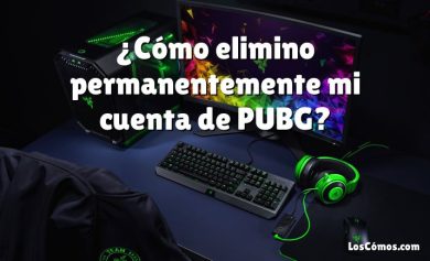 ¿Cómo elimino permanentemente mi cuenta de PUBG?