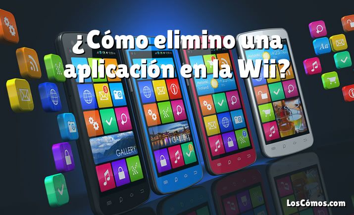 ¿Cómo elimino una aplicación en la Wii?