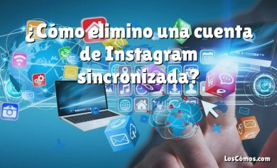 ¿Cómo elimino una cuenta de Instagram sincronizada?