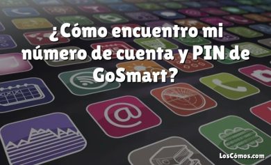 ¿Cómo encuentro mi número de cuenta y PIN de GoSmart?