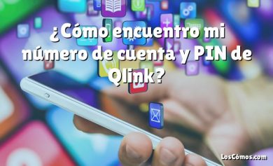 ¿Cómo encuentro mi número de cuenta y PIN de Qlink?