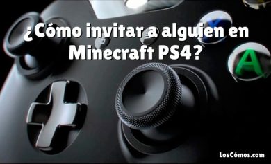 ¿Cómo invitar a alguien en Minecraft PS4?