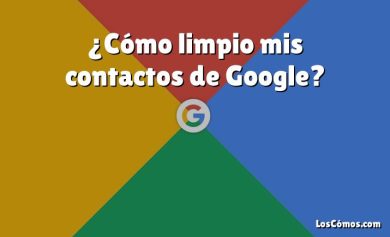 ¿Cómo limpio mis contactos de Google?