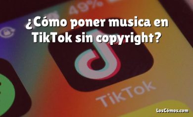 ¿Cómo poner musica en TikTok sin copyright?