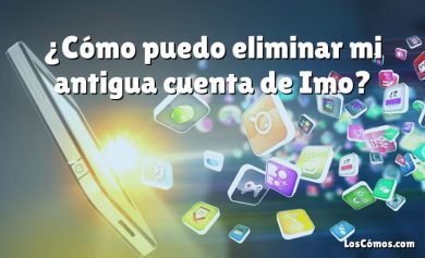 ¿Cómo puedo eliminar mi antigua cuenta de Imo?