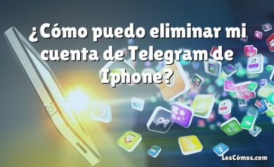 ¿Cómo puedo eliminar mi cuenta de Telegram de Iphone?