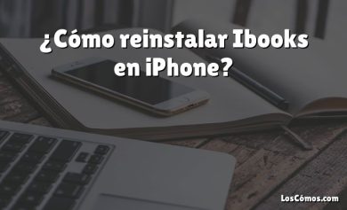 ¿Cómo reinstalar Ibooks en iPhone?