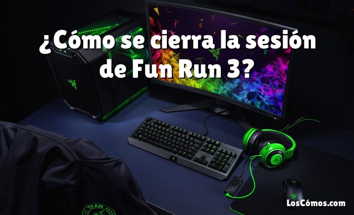 ¿Cómo se cierra la sesión de Fun Run 3?