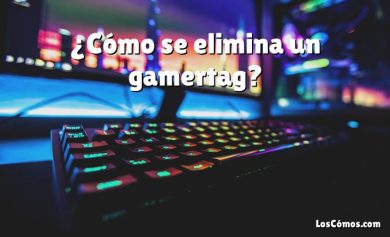 ¿Cómo se elimina un gamertag?