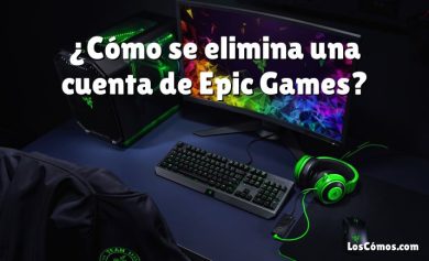 ¿Cómo se elimina una cuenta de Epic Games?