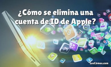 ¿Cómo se elimina una cuenta de ID de Apple?