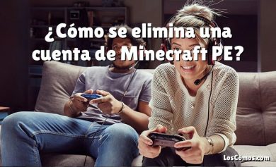 ¿Cómo se elimina una cuenta de Minecraft PE?