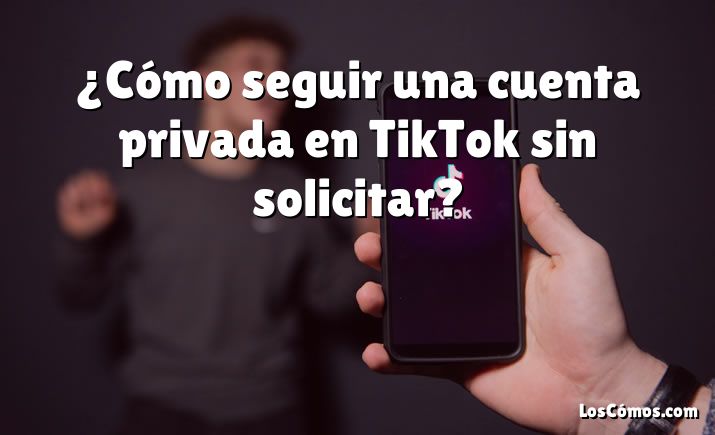 ¿Cómo seguir una cuenta privada en TikTok sin solicitar?