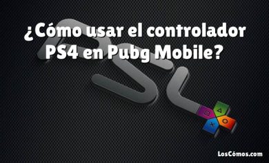 ¿Cómo usar el controlador PS4 en Pubg Mobile?