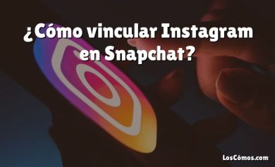 ¿Cómo vincular Instagram en Snapchat?