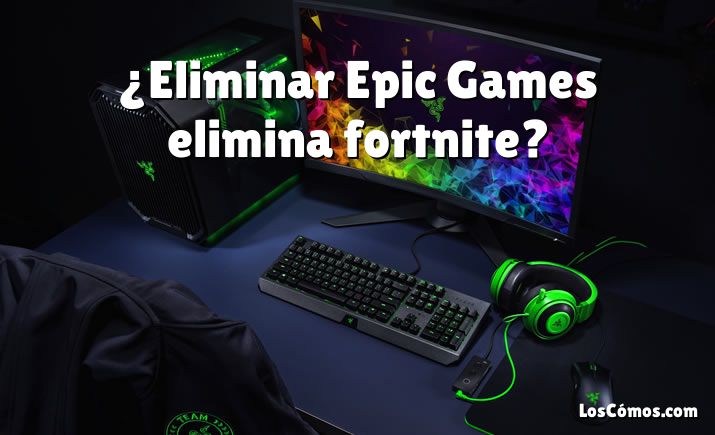 ¿Eliminar Epic Games elimina fortnite?