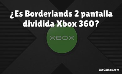 ¿Es Borderlands 2 pantalla dividida Xbox 360?