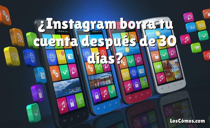 ¿Instagram borra tu cuenta después de 30 días?