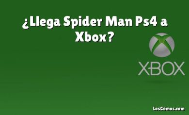 ¿Llega Spider Man Ps4 a Xbox?