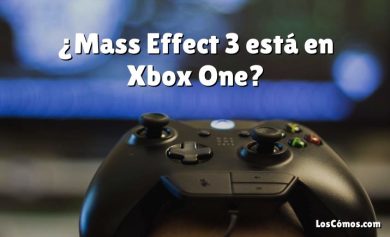¿Mass Effect 3 está en Xbox One?