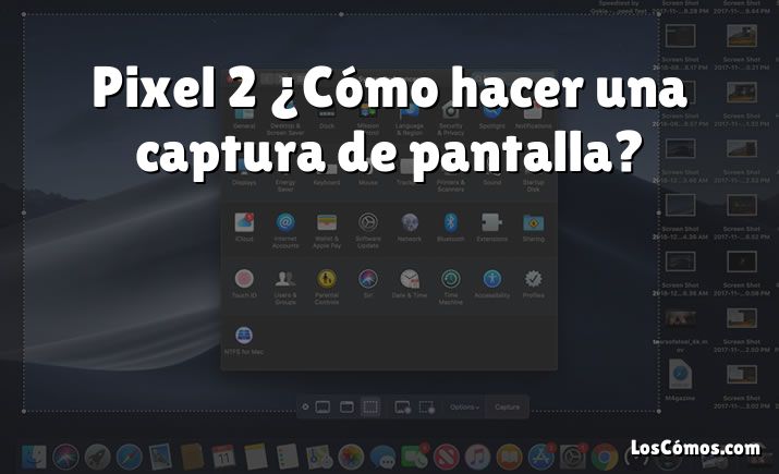 Pixel 2 ¿Cómo hacer una captura de pantalla?