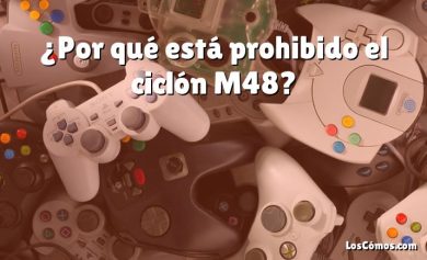 ¿Por qué está prohibido el ciclón M48?