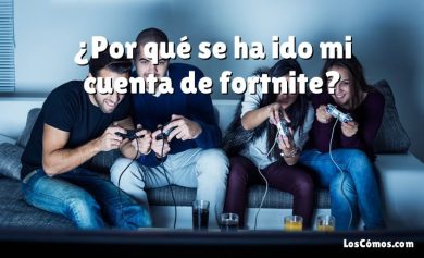 ¿Por qué se ha ido mi cuenta de fortnite?