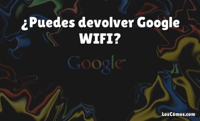 ¿Puedes devolver Google WIFI?