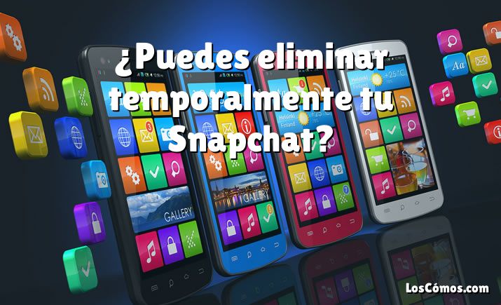 ¿Puedes eliminar temporalmente tu Snapchat?