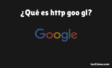 ¿Qué es http goo gl?