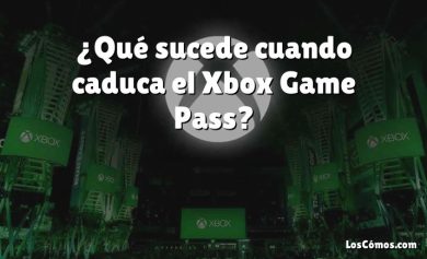 ¿Qué sucede cuando caduca el Xbox Game Pass?