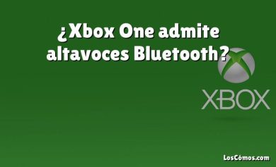 ¿Xbox One admite altavoces Bluetooth?