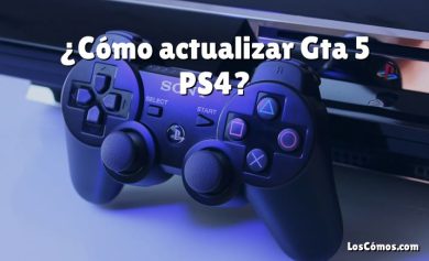 ¿Cómo actualizar Gta 5 PS4?