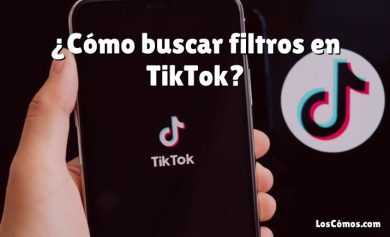 ¿Cómo buscar filtros en TikTok?