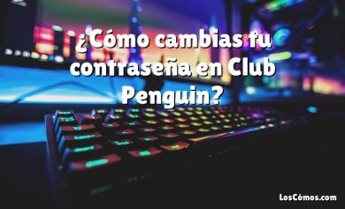 ¿Cómo cambias tu contraseña en Club Penguin?