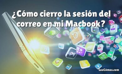 ¿Cómo cierro la sesión del correo en mi Macbook?