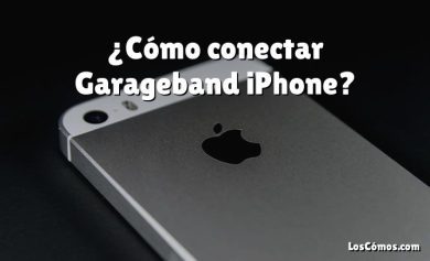 ¿Cómo conectar Garageband iPhone?