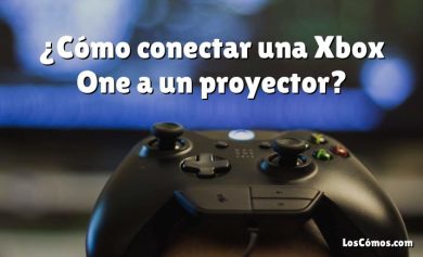 ¿Cómo conectar una Xbox One a un proyector?