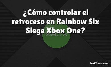 ¿Cómo controlar el retroceso en Rainbow Six Siege Xbox One?