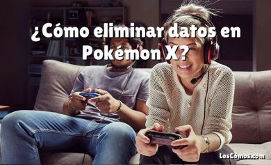 ¿Cómo eliminar datos en Pokémon X?