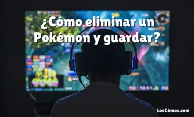 ¿Cómo eliminar un Pokémon y guardar?