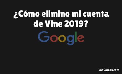 ¿Cómo elimino mi cuenta de Vine 2019?