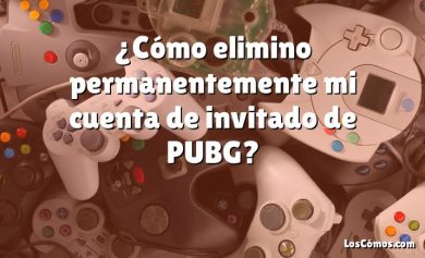 ¿Cómo elimino permanentemente mi cuenta de invitado de PUBG?